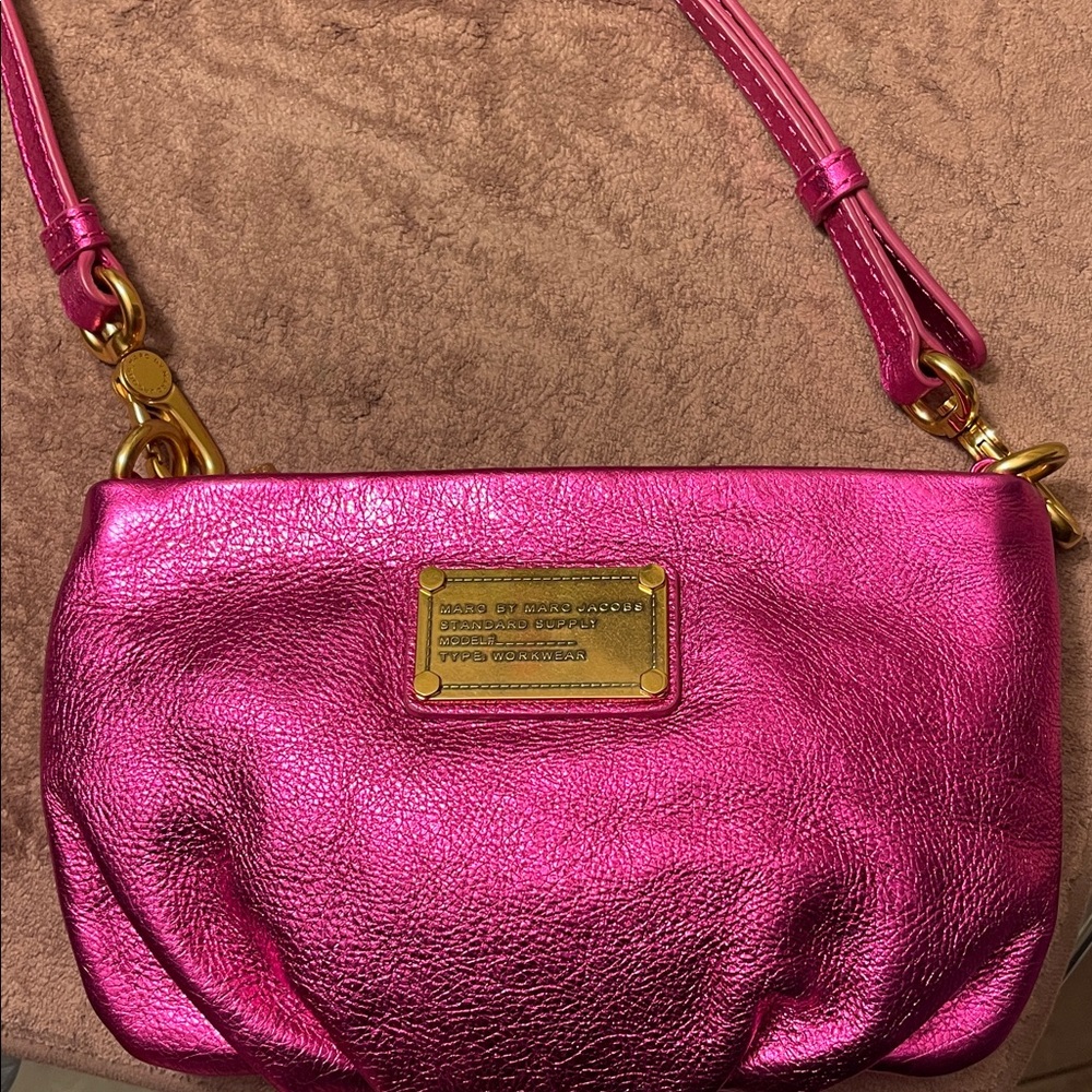 Marc Jacobs Metallic Pink Bag